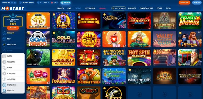 Mostbet İncelemesi: Bonuslar, Promosyon Kodları, Artıları ve Eksileri